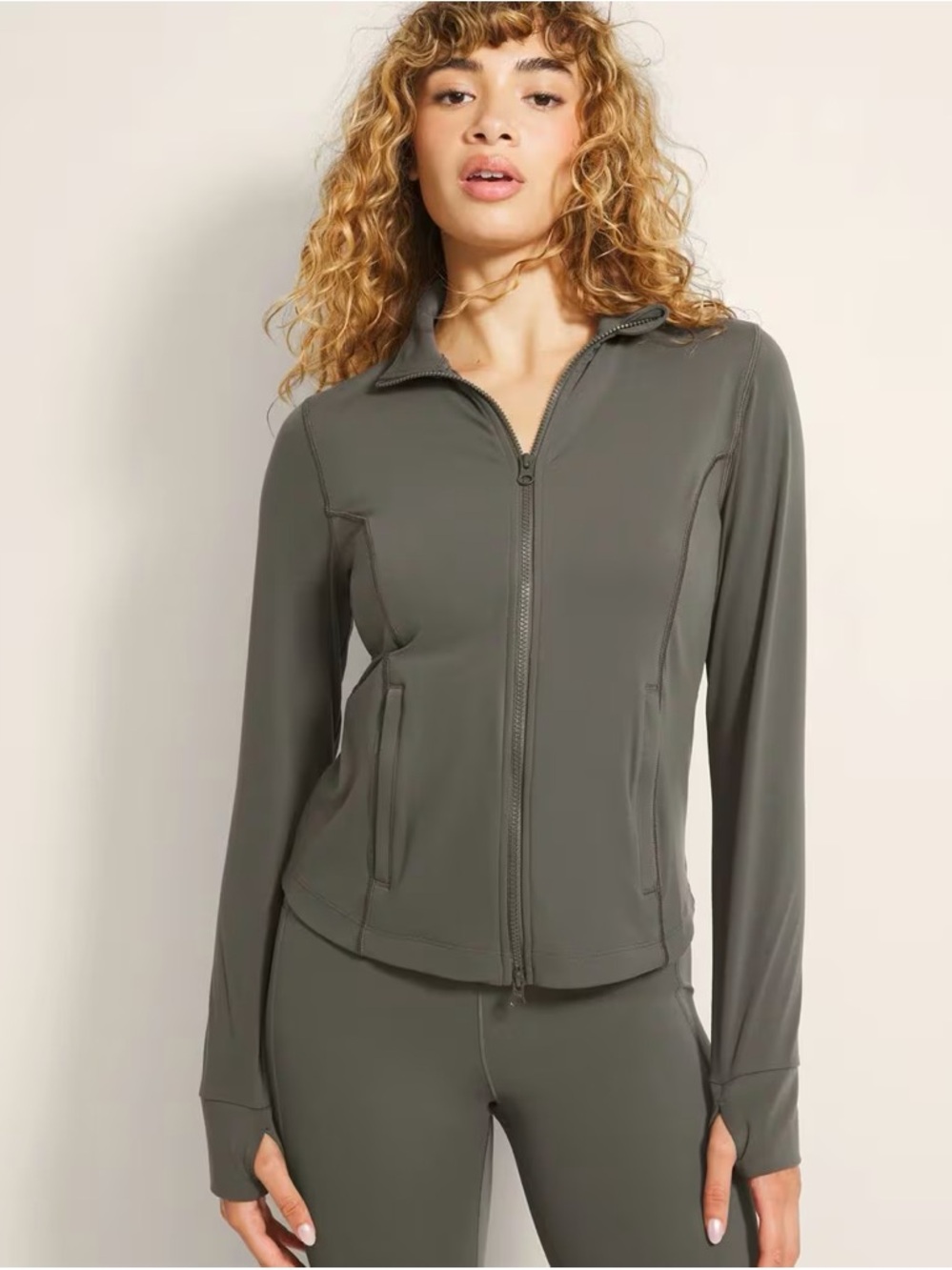 Soma 24/7 Jacket in Olive Green Gray
